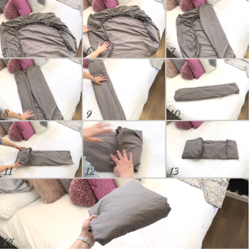 Folding Bedding The RIGHT Way The Simple Home Journey