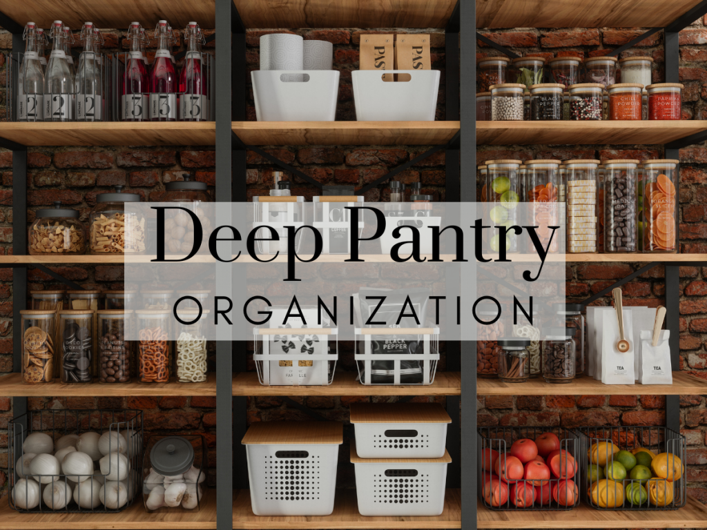 Deep Pantry Organization Made Simple - The Simple Home Journey